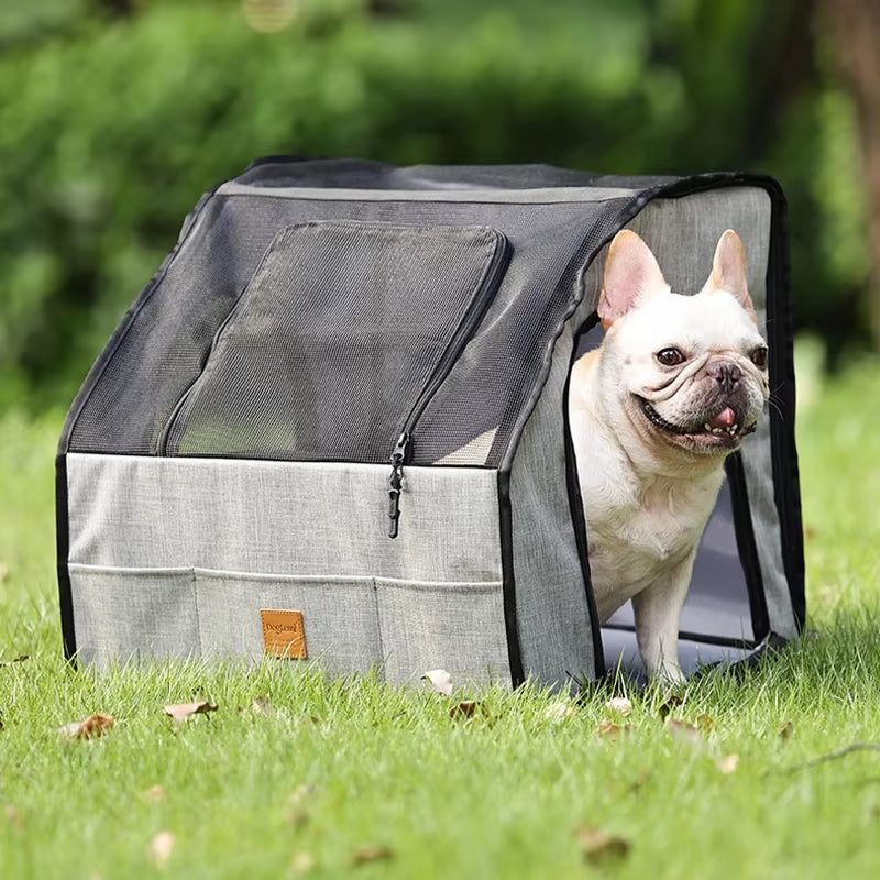 Dog Car Seat Cover Folding Hammock Pet Carriers Bag Basket Carrying for Cats Dogs Waterproof Dog Travel Cage Dog Accessories