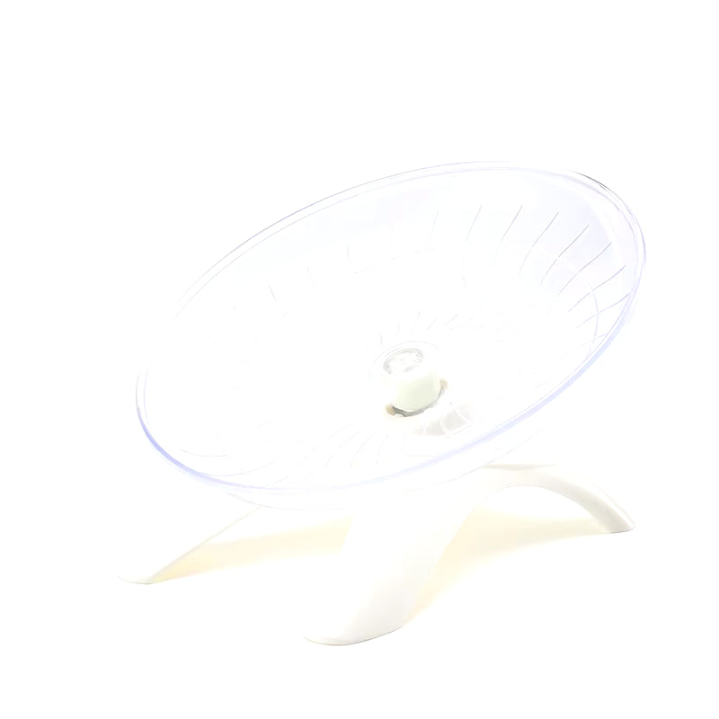 Pet Hamster Running Wheel Mute Flying Saucer Steel Axle Wheel Running Disc Toys Cage Small Animal Hamster Accessories