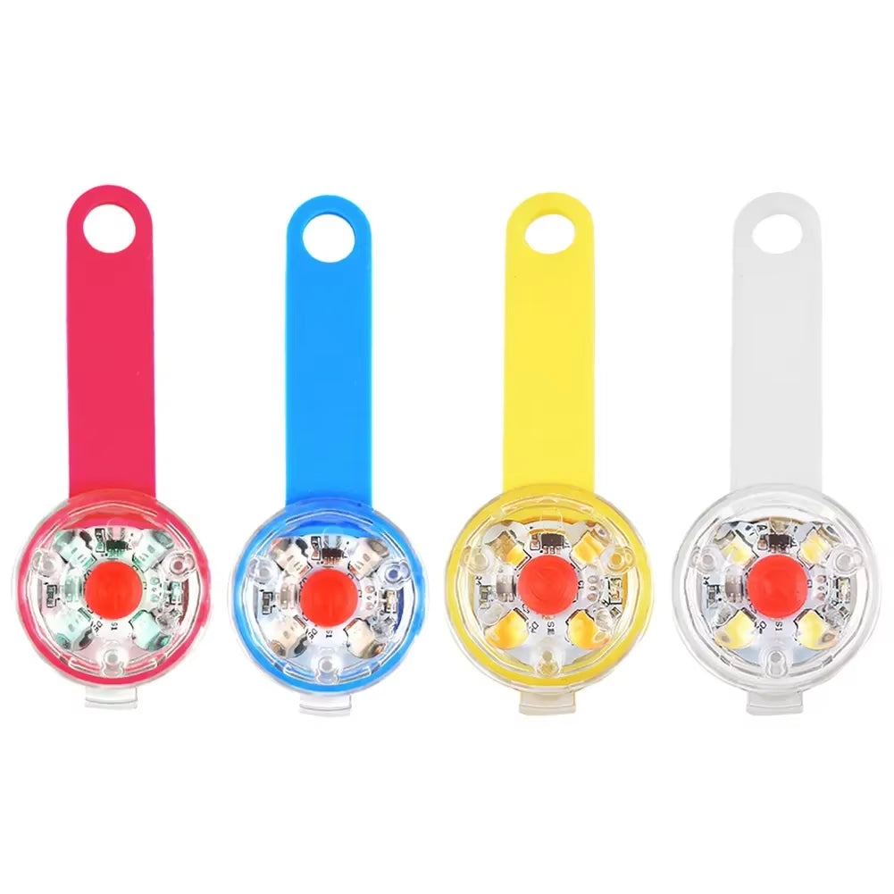 Dogs Collars Pendant Waterproof Safety LED Flashing Light USB Rechargeable LED Light Pendant for Dogs Cats Pets