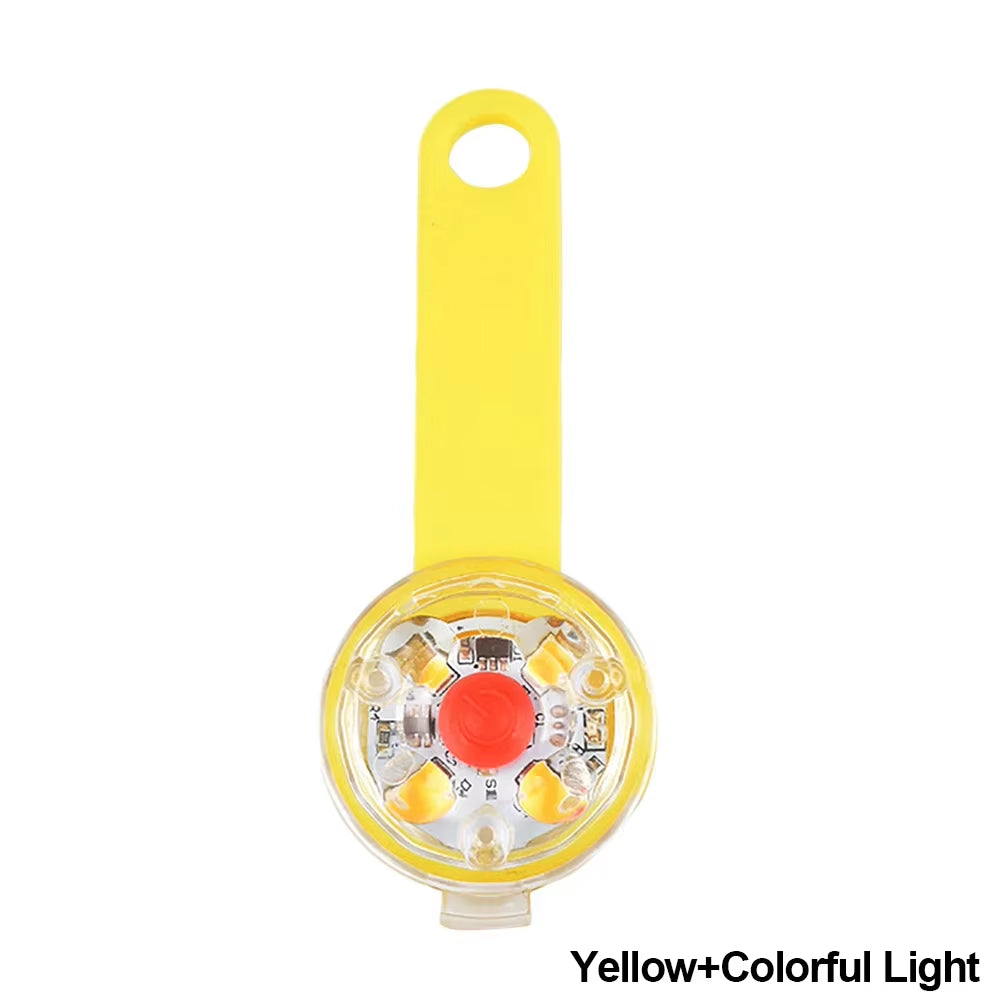 Dogs Collars Pendant Waterproof Safety LED Flashing Light USB Rechargeable LED Light Pendant for Dogs Cats Pets