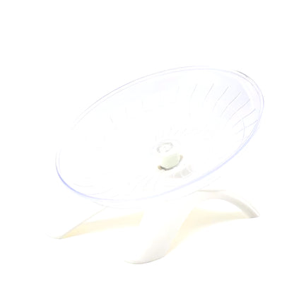 Pet Hamster Running Wheel Mute Flying Saucer Steel Axle Wheel Running Disc Toys Cage Small Animal Hamster Accessories