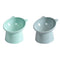 Tilted Cat Food Bowl Elevated Cat Bowl Ergonomic Cat Food Dish anti Vomiting Raised Cat Food Bowl Non Slip for Cats Dogs