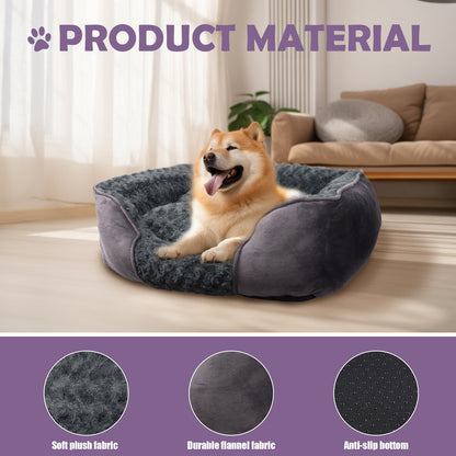 Pet Cat Dog Bed Cat Beds Soft Washable Puppy Cushion Warm Pet Basket M L