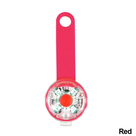 Dogs Collars Pendant Waterproof Safety LED Flashing Light USB Rechargeable LED Light Pendant for Dogs Cats Pets