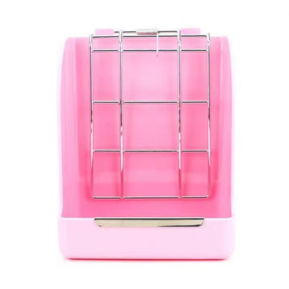 Galvanized Metal Rabbit Guinea Pig Chinchilla Feeder Less Wasted Pet Feeding Rack Manager Easy to Install Кормушка Для Сена